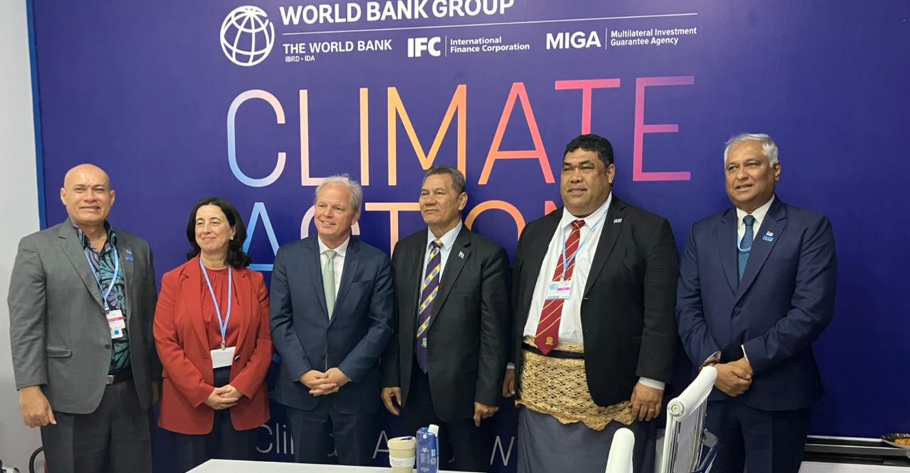 Meeting between some of the Pacific island countries and the World Bank Managing Director of Operations