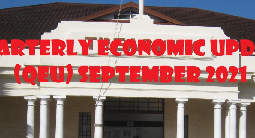 Quaterly Economic Update (QEU) September 2021